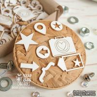 Чипборд ScrapBox - Коробочка счастья Путешествие Ho-159 - ScrapUA.com