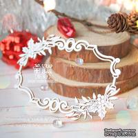 Чипборд ScrapBox - Рамка с омелой Hr-164 - ScrapUA.com
