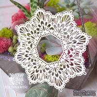 Чипборд ScrapBox - Восьмиугольная ажурная салфетка Hr-174 - ScrapUA.com
