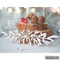 Чипборд ScrapBox - Простой бордюр с омелой Hw-079