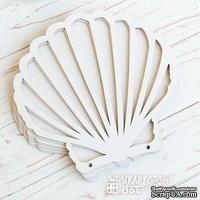 Основа ScrapBox для альбома в форме ракушки (8шт) Оs-091 - ScrapUA.com