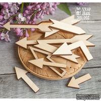 Деревянный декор ScrapBox - Набор деревянных стрелочек Wfo-002
