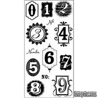 Набор акриловых штампов Hampton Art - Numbers - ScrapUA.com