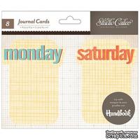 Карточки для журналинга Studio Calico - Snippets Journal Cards - Weekdays - ScrapUA.com