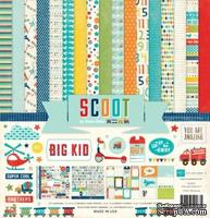 Набор бумаги от Echo Park &quot;Scoot&quot;, 30x30, 12 листов - ScrapUA.com