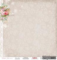 Лист бумаги от Scrapberry's - Музыка зимы, Зимнее утро, 30x30см
