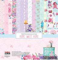 Набор бумаги для скрапбукинга от ScrapBerry's - Home sweet home, 30,5x30,5 см, 6+2 шт
