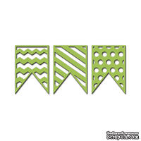 Ножи от Spellbinders – Banner Trio, Celebrations - ScrapUA.com