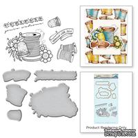 Нож для вырубки + штампы от Spellbinders - Sew Handmade - ScrapUA.com