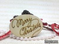 Деревянный чипборд от ScrapEgo - &quot;Merry Сhristmas&quot; - ScrapUA.com
