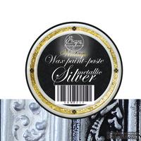 Краска с эффектом патины - Silver metallic, 30 ml