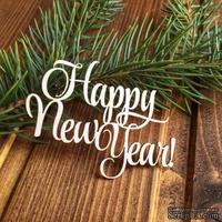 Чипборд от Вензелик - Надпись &quot;Happy New Year&quot; - ScrapUA.com
