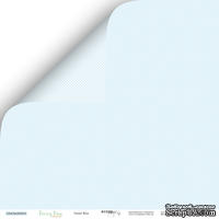 Лист двусторонней бумаги от Scrapmir - Blue Pastel - Every Day, 30x30см