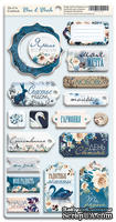 Чипборд для скрапбукинга от Scrapmir - Blue &amp; Blush RU, 18 шт - ScrapUA.com
