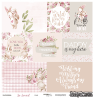 Лист односторонней бумаги от Scrapmir - Card из коллекции So Loved, 30x30 см