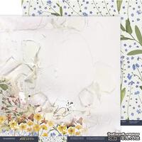 Аркуш двостороннього паперу 30x30 від Scrapmir з колекції Herbarium Wild summer