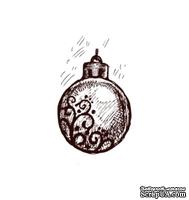Акриловый штамп Christmas Stamp SR026 Новогодний шар, размер 1,6 * 2,8 см - ScrapUA.com