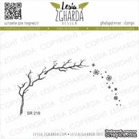 Акриловый штамп Lesia Zgharda Гілочка і сніжинки SR218 - ScrapUA.com