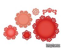 Набор лезвий от Spellbinders - Accents &amp; Motifs Floral Doily Motifs, S5-041 - ScrapUA.com
