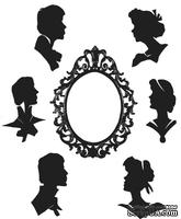 Набор резиновых штампов Stampers Anonymous - Stampers Anonymous - Tim Holtz - Artful Silhouettes Stamp Set, 7 шт