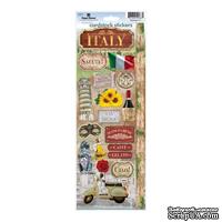 Наклейки от Paper House-Italy Cardstock Stickers, Италия, 12 шт, 12X33 см - ScrapUA.com