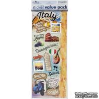 Наклейки от Paper House-Italy Cardstock Stickers, Италия, 2 листа 12X33 см - ScrapUA.com