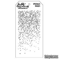 Маска Ranger - Tim Holtz - Layering Stencil - Speckles, 13х20 см - ScrapUA.com