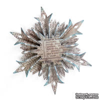 Лезвие Sizzix - Sizzlits Decorative Strip Die - Snowflake Rosette - ScrapUA.com