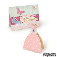 Лезвие Sizzix Bigz XL Die - Princess Dress &amp; Deckled Cards - ScrapUA.com