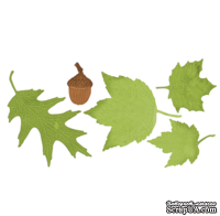 Лезвие Dimensional Small Leaves #1 от Cheery Lynn Designs