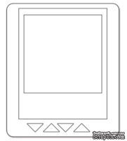 Ножи от Sizzix - Sizzix Sizzlits Die - Insta Frame, Instant Photo - ScrapUA.com