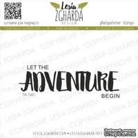 Акриловый штамп Lesia Zgharda Let the ADVENTURE begin TA140 - ScrapUA.com