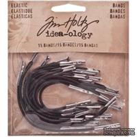 Резиновые шнурочки от  Tim Holtz - Idea-ology - Elastic Bands, 10,7x8,8 см - ScrapUA.com