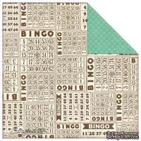 Лист скрапбумаги от Echo Park - Bingo, This & That Graceful, 30х30 см