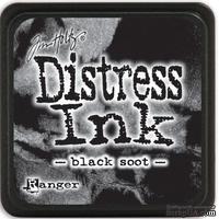Штемпельная подушка Ranger - Distress Mini Ink Pad - Black Soot