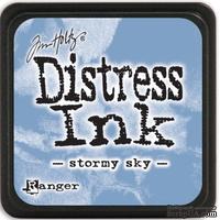 Штемпельная подушка Ranger - Distress Mini Ink Pad - Stormy Sky