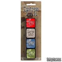 Набор штемпельных подушек Ranger - Distress Mini Ink Kit - Kit 5