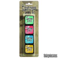 Набор штемпельных подушек Ranger - Distress Mini Ink Kit - Kit 13