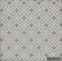 Лист скрапбумаги от Echo Park - Snowflake Flurry, 30х30 см