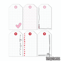 Тэги от Pretty Little Studio  -  Be Mine Shipping Tags - ScrapUA.com