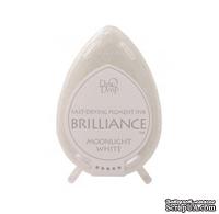 Чернила для штампинга Tsukineko - Brilliance Dew Drops Moonlight White