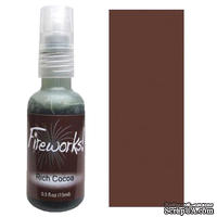 Краска-спрей Tsukineko Fireworks Spay - Rich Cocoa - ScrapUA.com