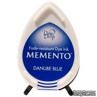 Чернила для штампинга Tsukineko - Memento Dew Drops Danube Blue