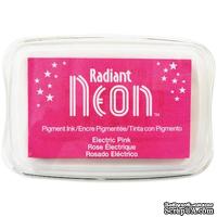 Чернила Tsukineko Radiant Neon Ink Pad - Electric Pink - ScrapUA.com
