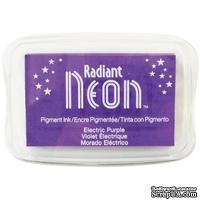 Чернила Tsukineko Radiant Neon Ink Pad - Electric Purple - ScrapUA.com