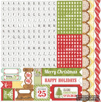 Наклейки от Echo Park - This &amp; That Christmas Alpha Stickers - ScrapUA.com