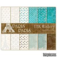 Набор двусторонней скрапбумаги UHK Gallery - Paris Paris, 30,5х30,5 см