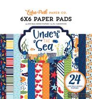 Набор бумаги от Echo Park - Under the Sea, 15х15 см, 24 листа - ScrapUA.com