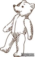 Акриловый штамп Stamp Teddy Bear 2 Ведмеженок, размер 2,2 * 3,5 см