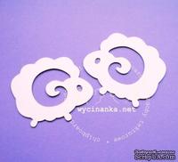 Чипборд от Wycianka - Овечки, 2 шт. - ScrapUA.com